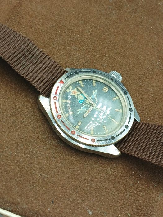 Zegarek wostok komandirski anfibia mechaniczny