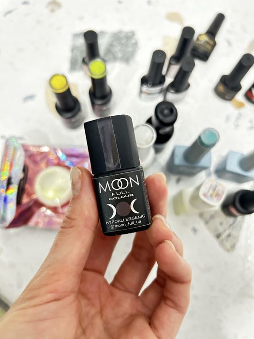 Набір для манікюру гель-лак, база, топ, гель-лаки