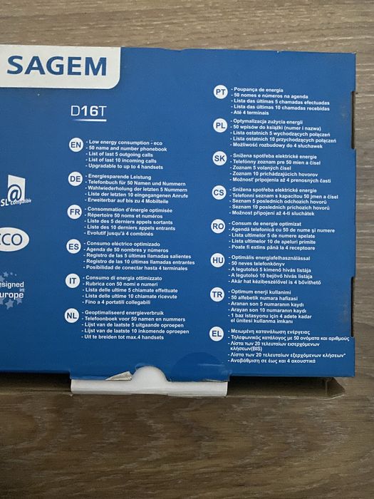 Telefon stacjonarny sagem