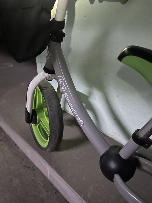 Біговел Kinderkraft 2Way Next Green/Gray