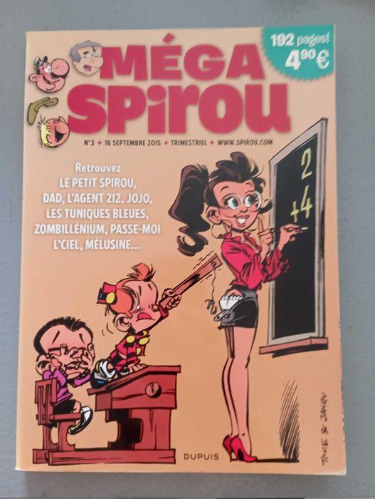 Méga Spirou - muitas edições em francês