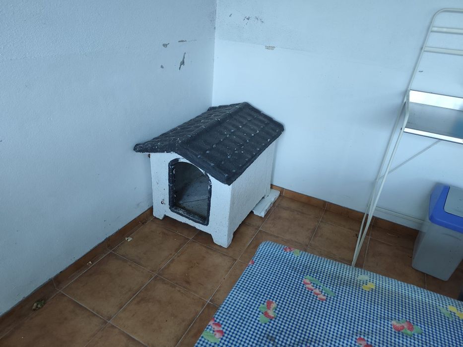 Casota de cão em cimento