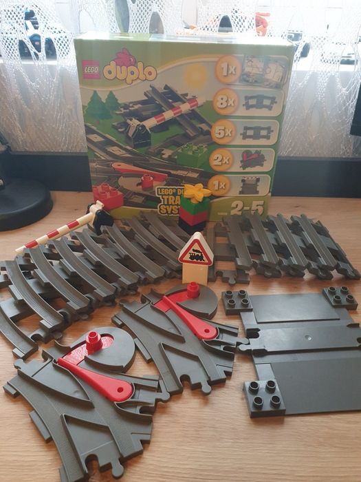 Lego Duplo Tory kolejowe Zwrotnice 10506