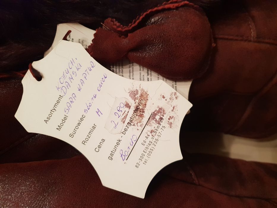 Piękny płaszcz - kożuch damski