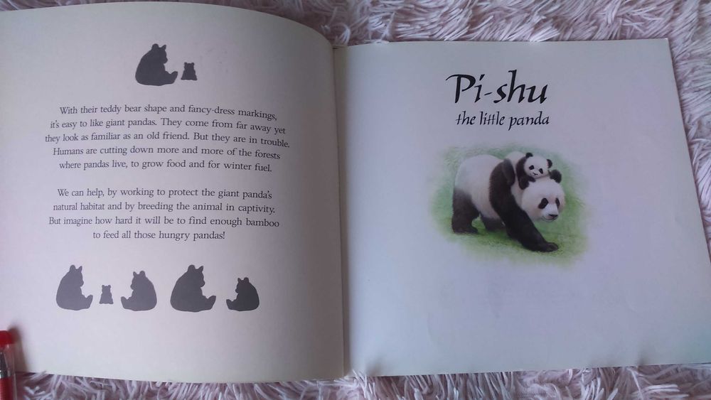 Книга для дітей на англійській  "Pi-shu, the Little Panda" Пі-шу, маленька панда