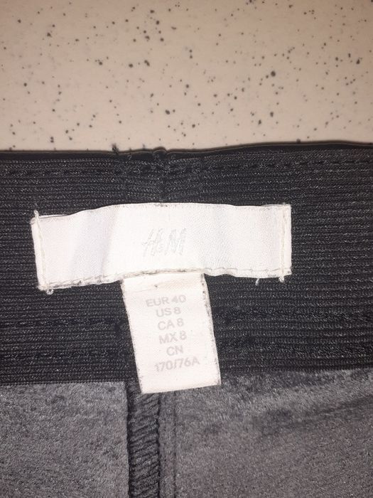 Продам кожаные брюки h&m