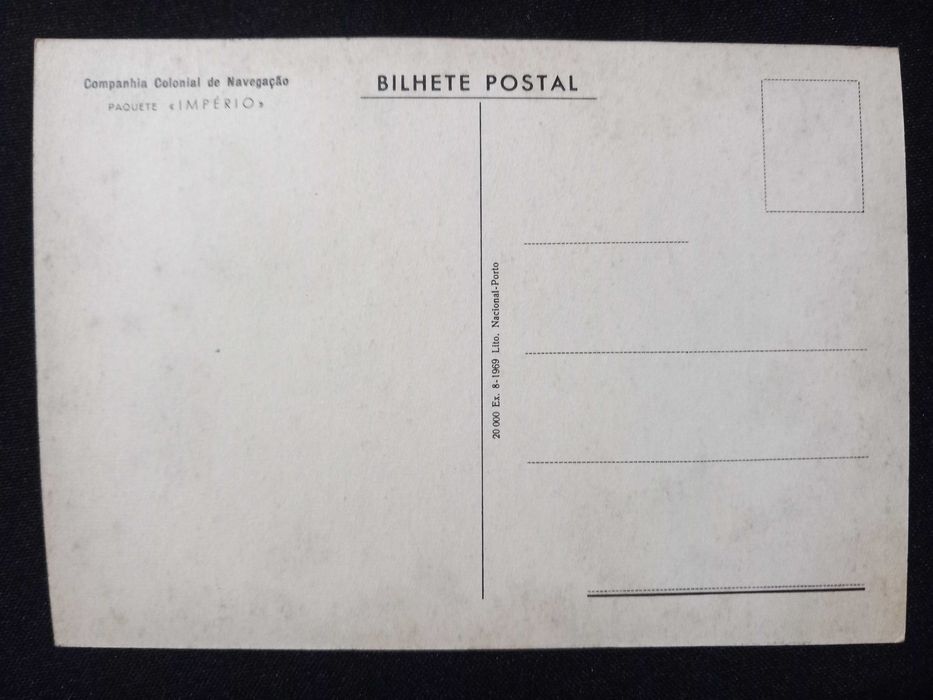 CCN - Postal Companhia Colonial de Navegação