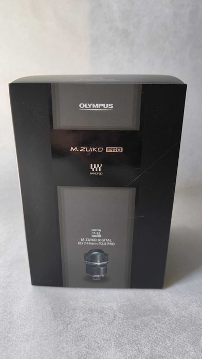 Об'єктив Olympus ZUIKO DIGITAL ED 7-14mm 1:2,8 PRO НОВИЙ