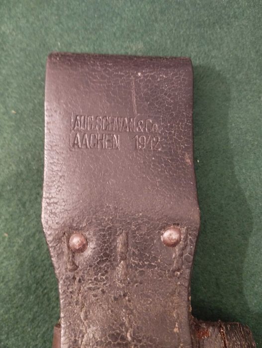 Espada  alemã K98. Segunda Guerra Mundial. 1942.