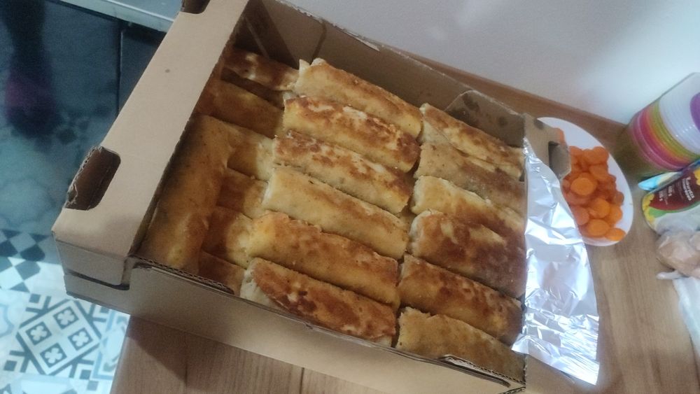 Krokiety z pieczarkami i serem żółtym z mięsem