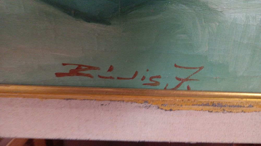 Pintura óleo Frank Bódis