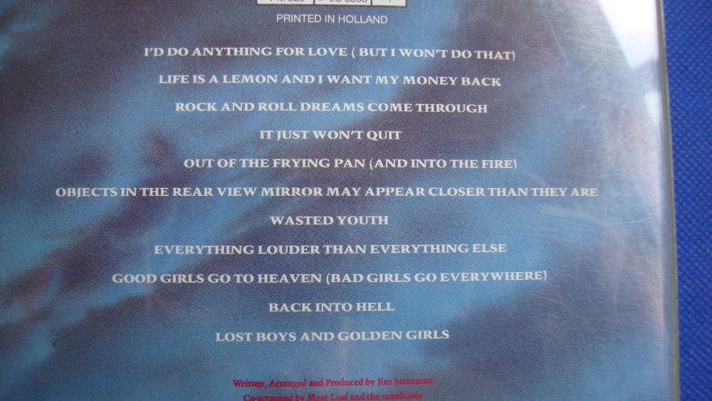 CD . Meat Loaf - Bat out of Hell