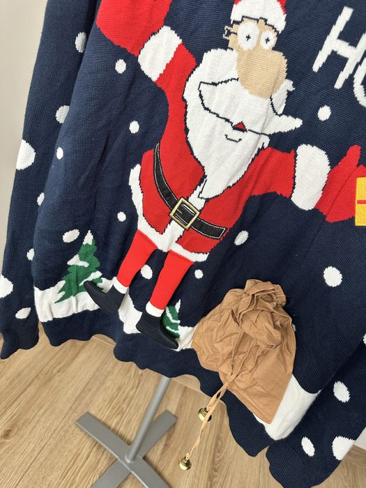 Sweterek swiąteczny rozmiar L cubus sesja święta Christmas