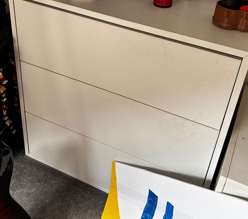 Białe meble firmy Ikea