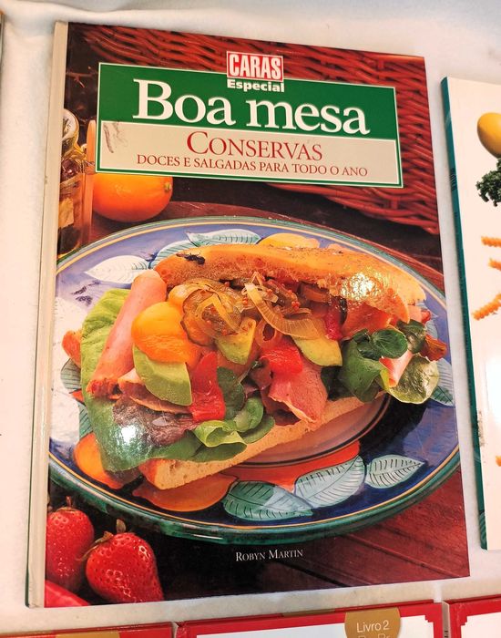 Lote Livros Culinária 9
