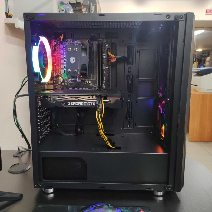 Компютер Новый Ryzen 5 5500, 16GB DDR4, GTX 1660 Super 6GB, SSD 500GB
