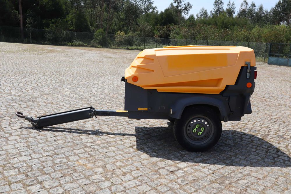 Atlas Copco XAS37 KD 2014 Compressor de Ar Rebocável