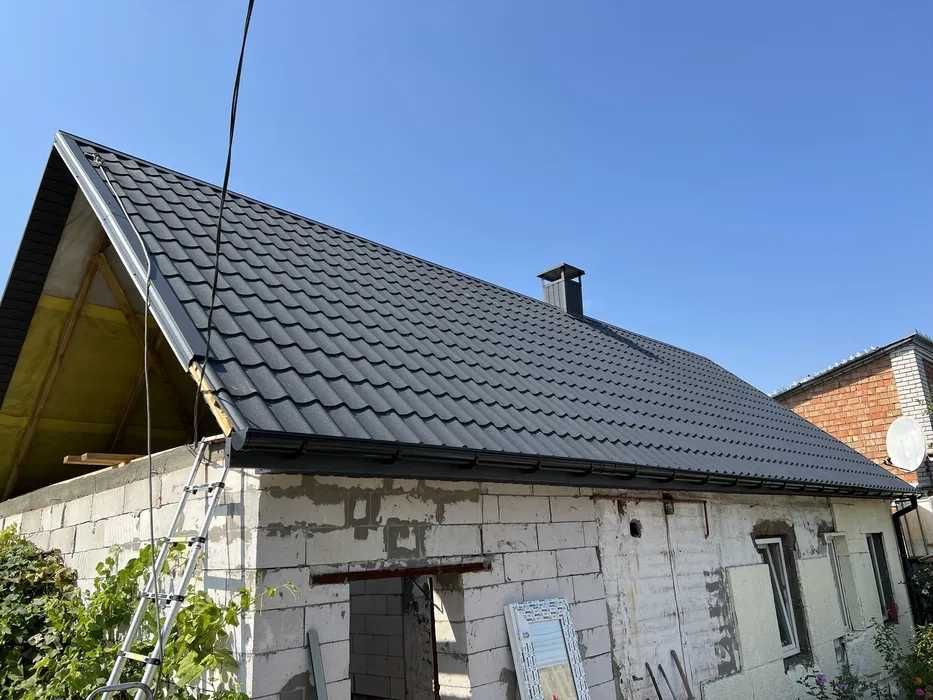 ПЕРЕКРЫТИЕ кровли • Замена СТАРОЙ КРОВЛИ • Ремонт КРЫШИ Є-відновлення