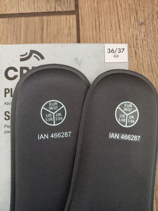Анатомічні устілки Crivit.