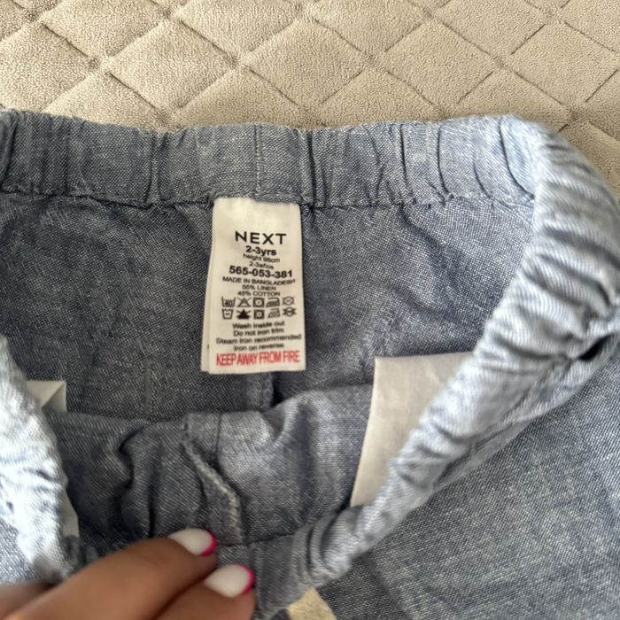 Штанці з льоном ввд next