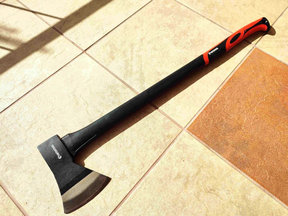 Новий Топор Сокира для дров 90 см 2,2кг! Intertool. Фібергласова ручка