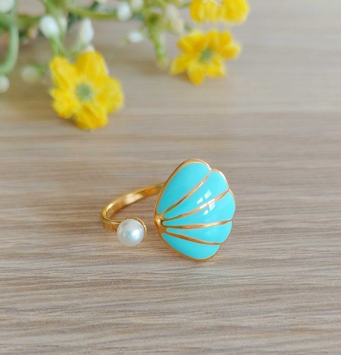 Anel em aço inoxidável