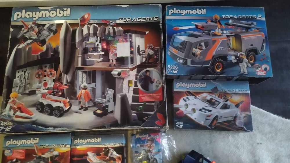 Playmobil 9 sets top agents
