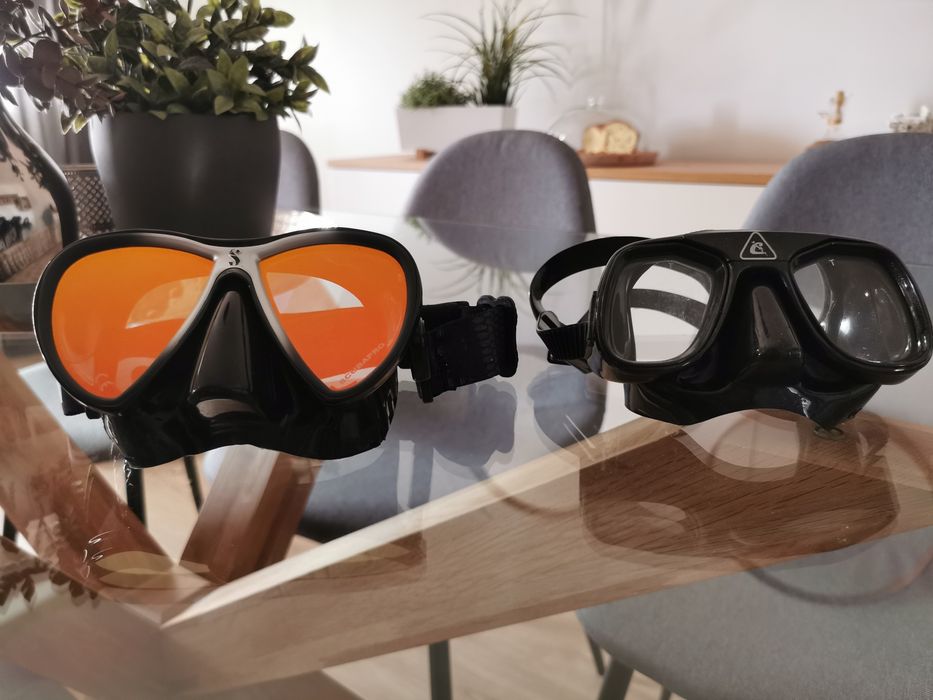 Máscaras de mergulho