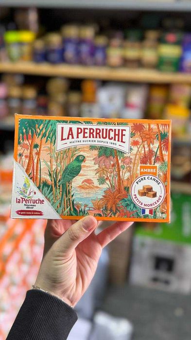 Тросниковий цукор кубиком La Perruche 1 кг