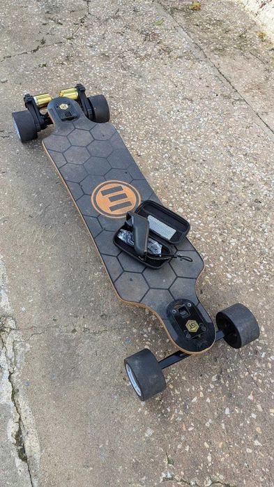 Skate Eletrico Evolve GTX Bamboo Gold Edition