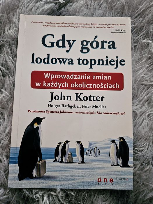 Gdy góra lodowa topnieje John Kotter unikat