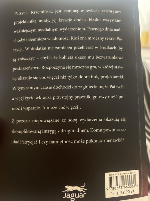 Szantaż książka romans kryminal