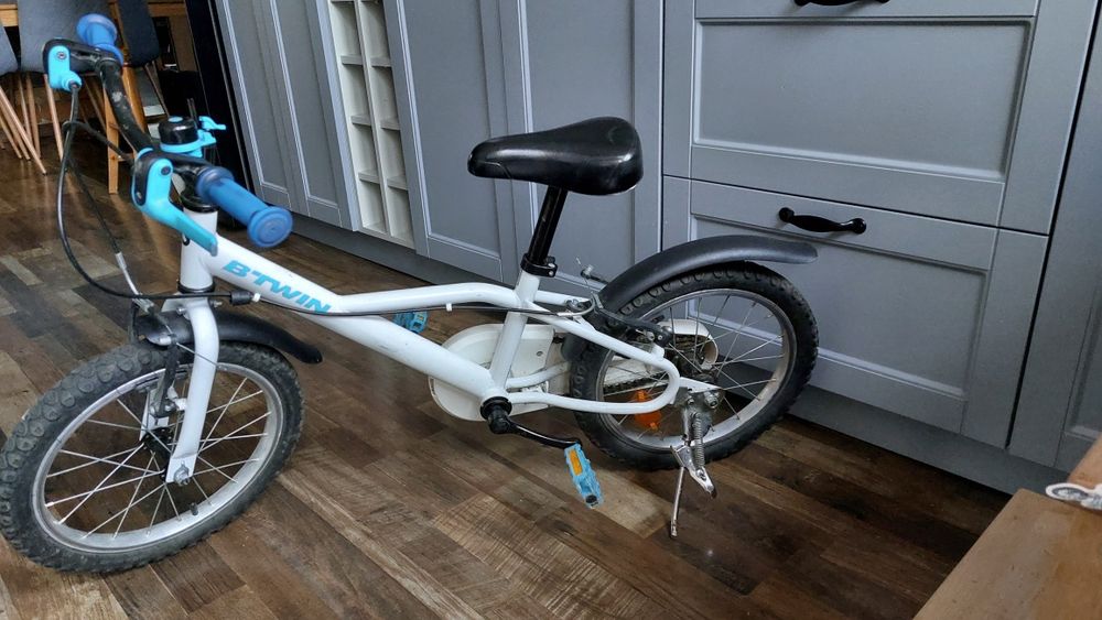 Rower 16 cali Decathlon b'twin