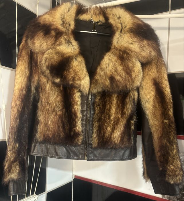 Kożuszek z lisa skóra naturalna