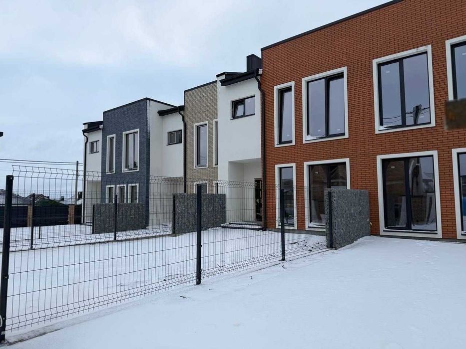 Сучасне котеджне містечко біля «На Щасливому» | 105 м² | Всі мережі