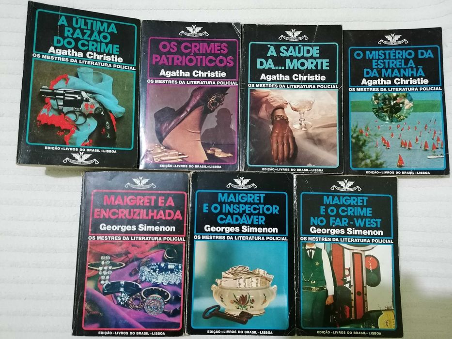 7 livros Coleção Vampiro, editora Livros do Brasil (354-422)