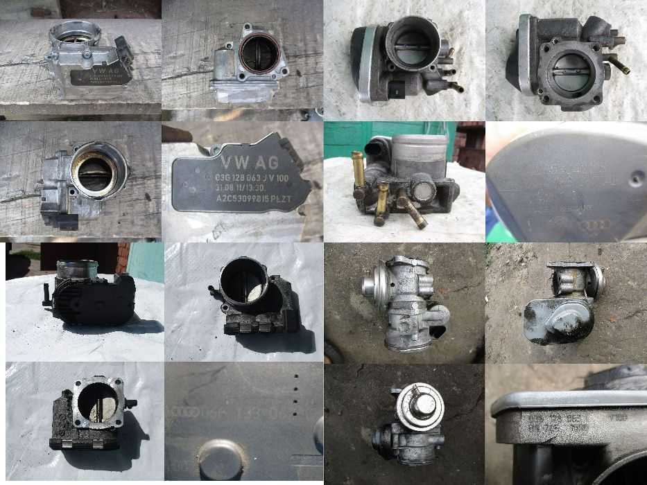 Заслонка дроссельная электрическая Skoda Volkswagen Seat Audi