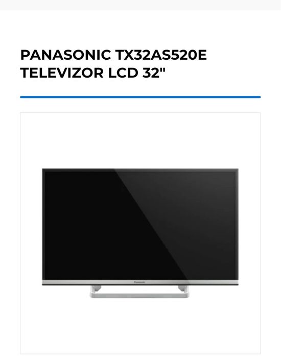 TV Panasonic 32 polegadas