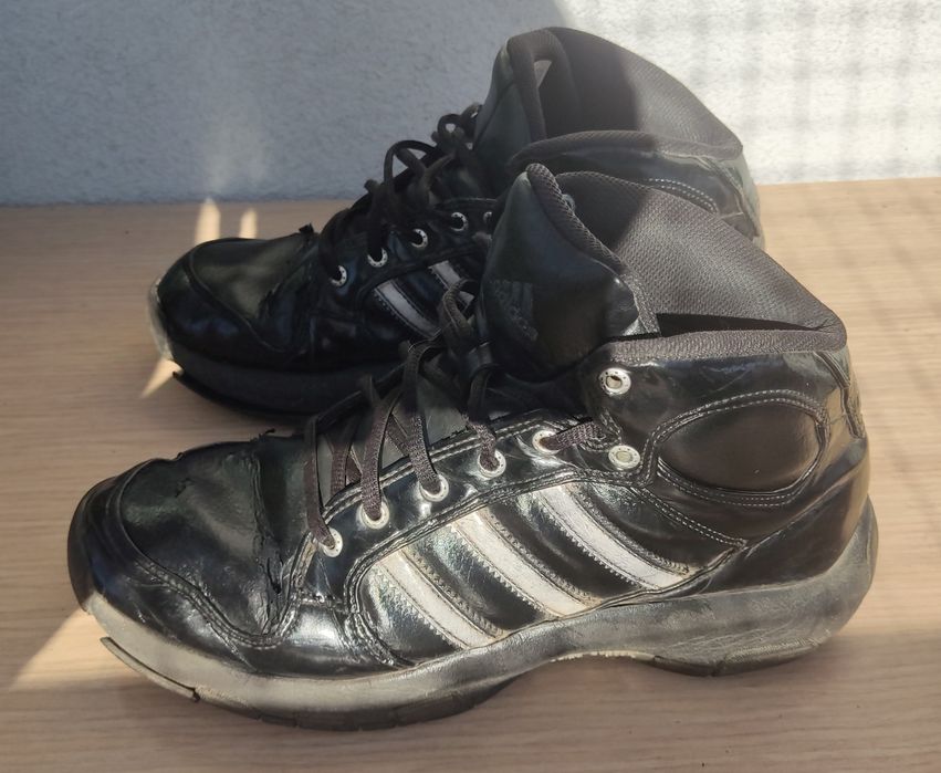 Buty do koszykówki adidas 40 2/3  skóra naturalna