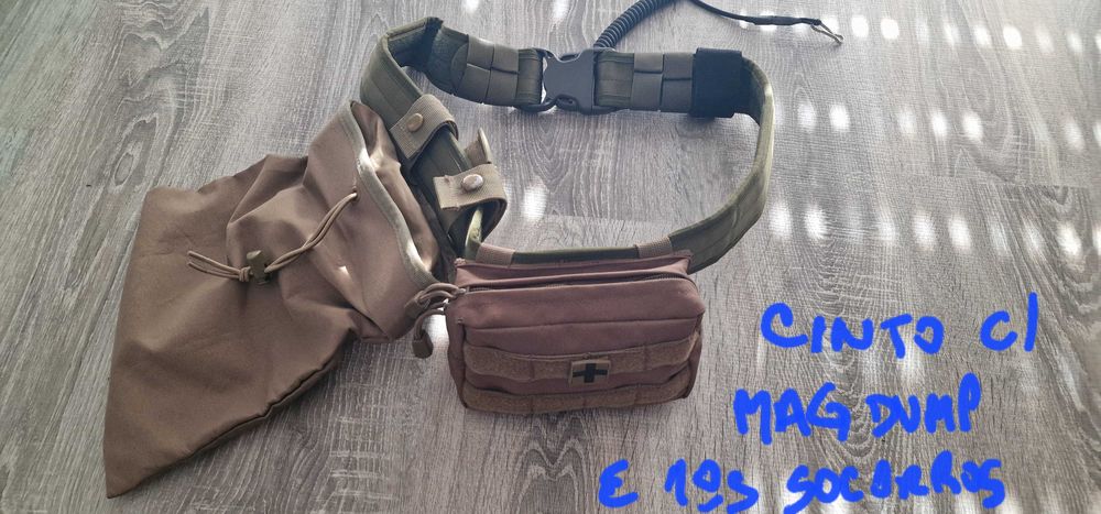 Equipamento completo de Airsoft