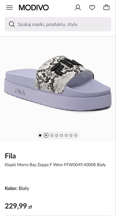 Klapki Fila Morro bay Zeppa platfotm 38