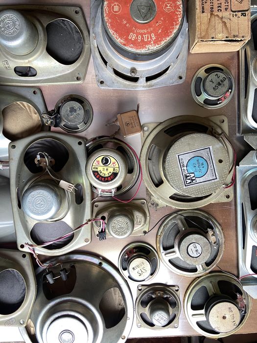 Динамические головки для аккустики громкоговоритель. Динамики СССР: 500 ...