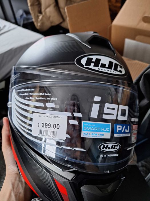 Kask motocyklowy szczękowy HJC i90