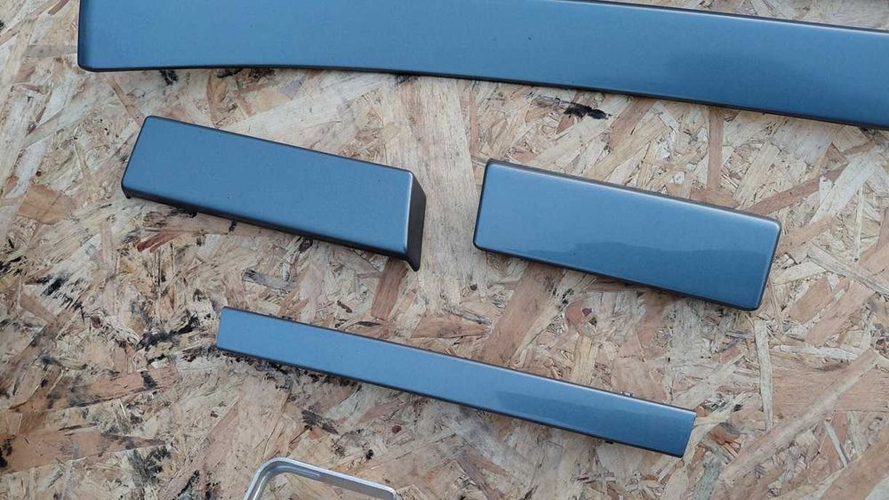 Piękne Szare Stalowe Dekory individual Komplet BMW E39 Sedan Kombi