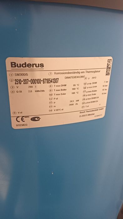 Zbiornik buforowy BUDERUS