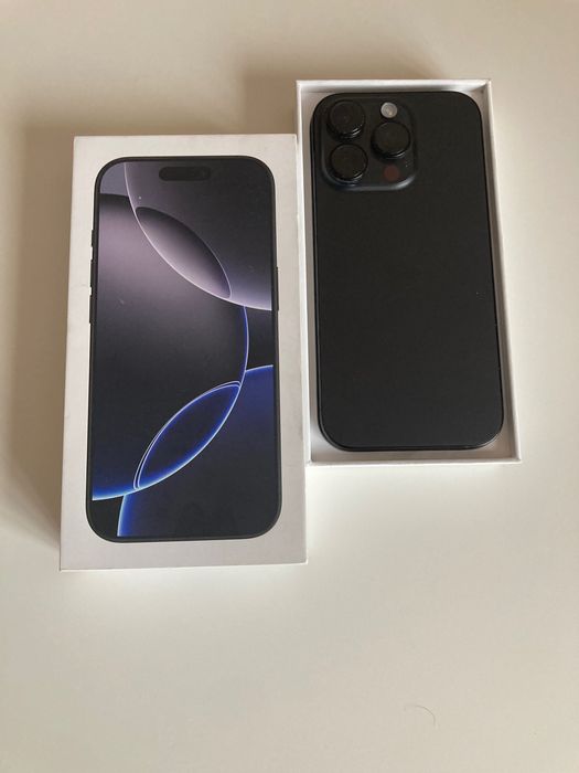 iPhone 16 Pro 256Gb Black 100% полный комплект