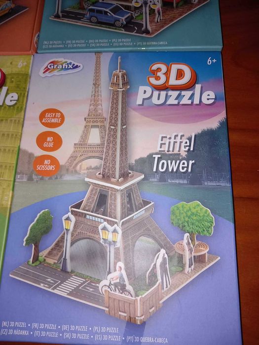 Puzzles 3D Monumentos NOVO