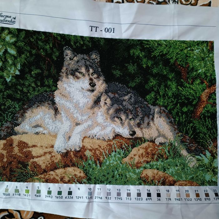 Декоративні картини вишиті чеським бісером