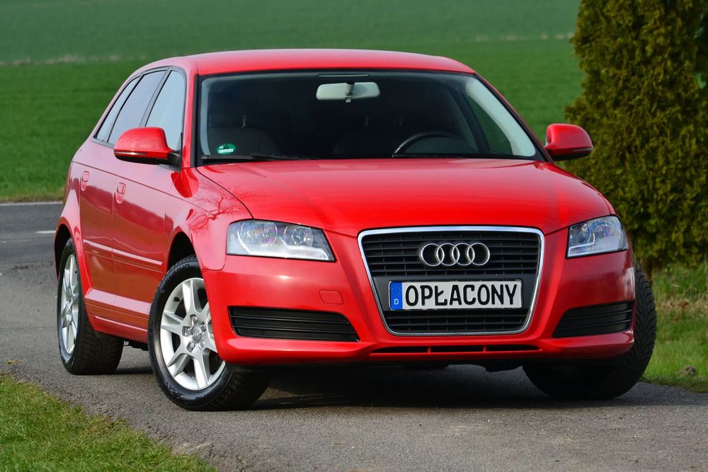 Audi A3 Sportback !!! OPŁACONY, Serwis, Alu, Climatronic, Elektryka !!!