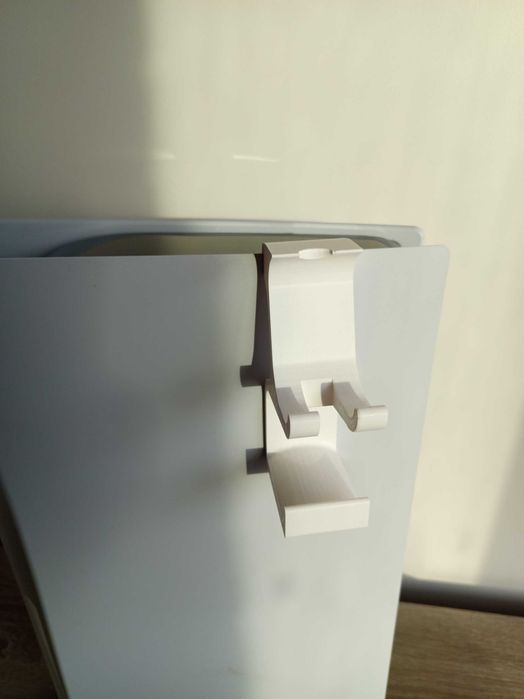 Suporte Branco para Controle e Headset